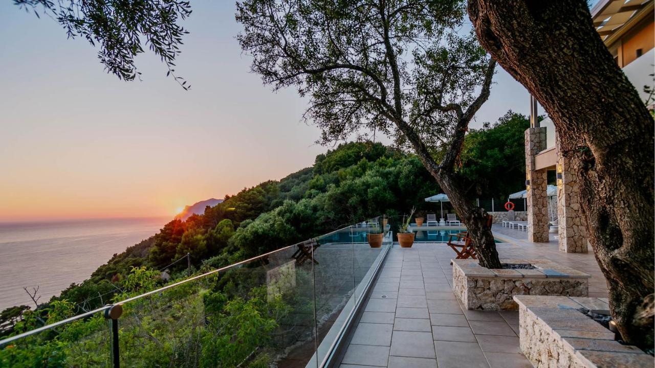 Ocean View Luxury Villa Ethra Kontogialos Extérieur photo